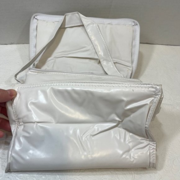 White NYNEX Boater's Directory Promo Zip Mini 6-Pack Soft Cooler w/Handle 9x6x7 - Picture 4 of 9